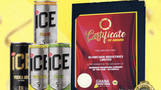 Thumbnail for Bel Ice wins best alcoholic beverage brand in Ghana